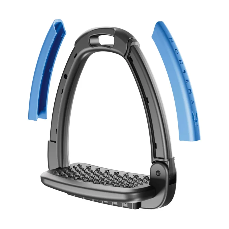 Horsena Swap Stirrup Extra Covers in Ocean Blue-1